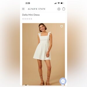Altar’d State Della Mini Dress